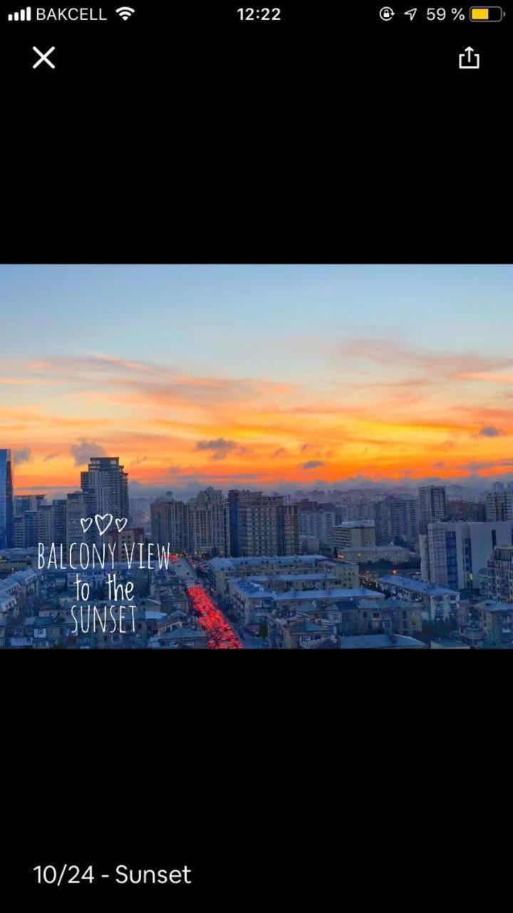 Sea View Couple Apartmant At Boulvard,Near Nizami Street Baku Exterior foto
