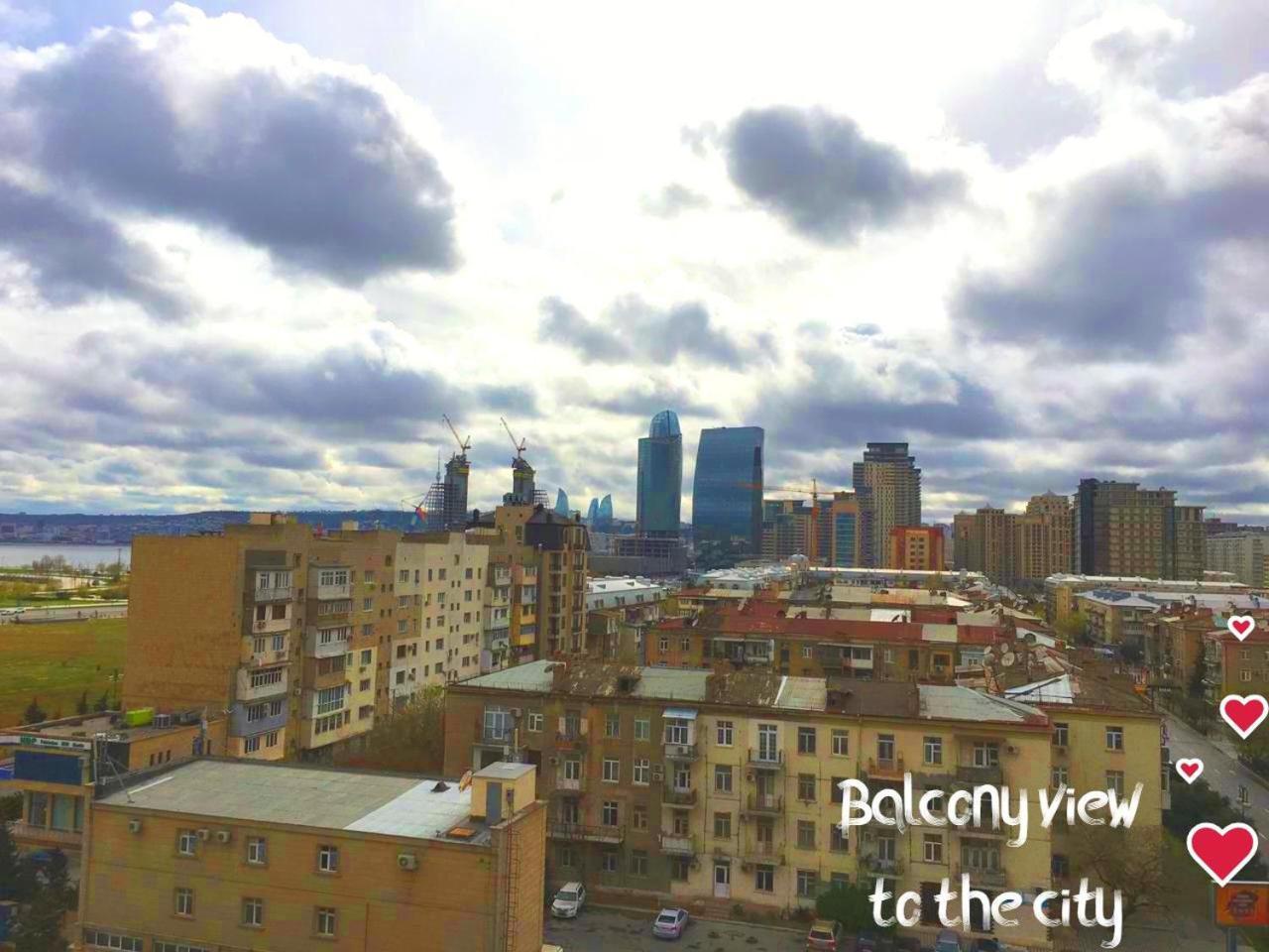 Sea View Couple Apartmant At Boulvard,Near Nizami Street Baku Exterior foto